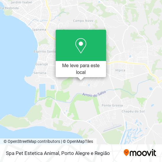 Spa Pet Estetica Animal mapa