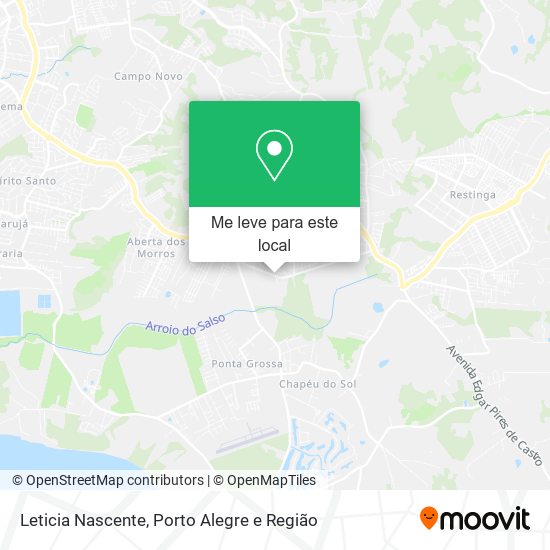 Leticia Nascente mapa