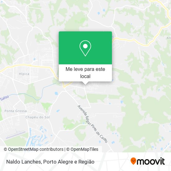 Naldo Lanches mapa