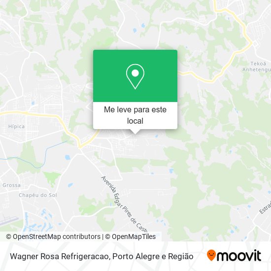 Wagner Rosa Refrigeracao mapa