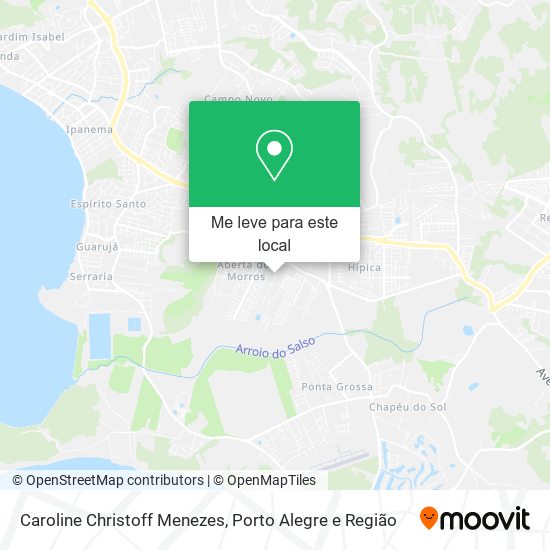 Caroline Christoff Menezes mapa