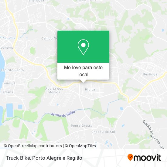 Truck Bike mapa