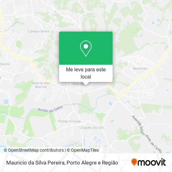 Mauricio da Silva Pereira mapa