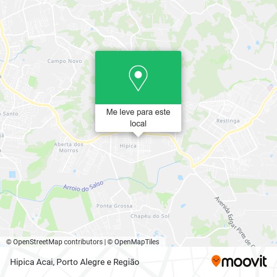 Hipica Acai mapa