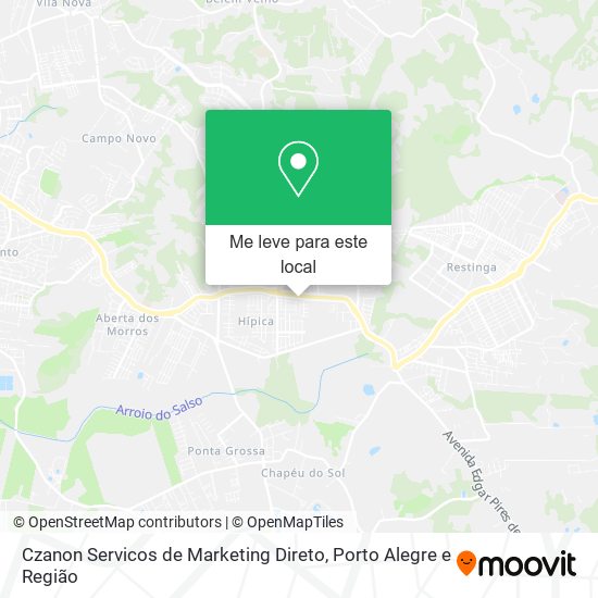 Czanon Servicos de Marketing Direto mapa