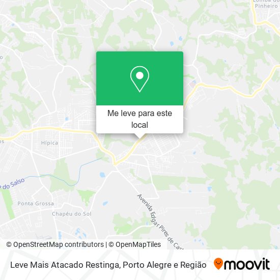 Leve Mais Atacado Restinga mapa