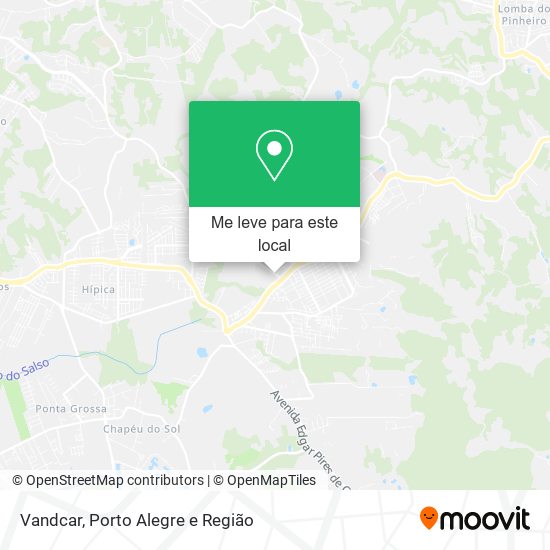 Vandcar mapa