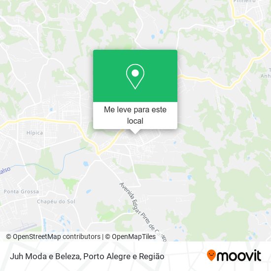 Juh Moda e Beleza mapa