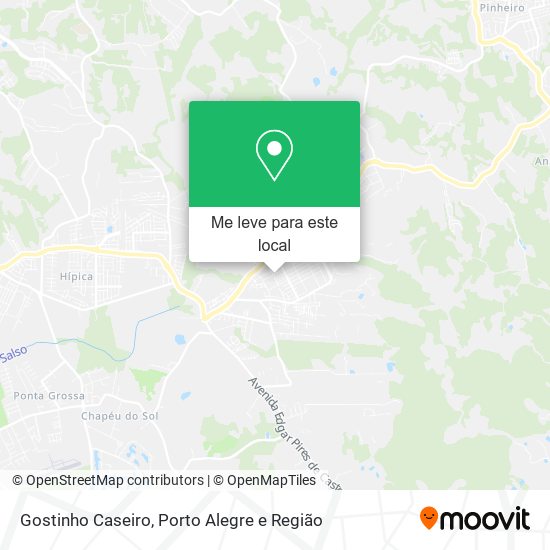 Gostinho Caseiro mapa