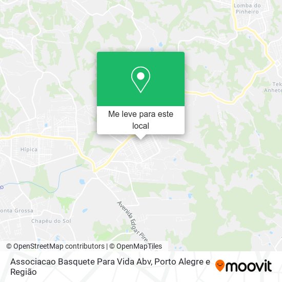 Associacao Basquete Para Vida Abv mapa