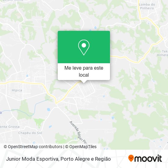 Junior Moda Esportiva mapa