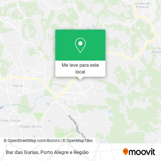 Bar das Gurias mapa