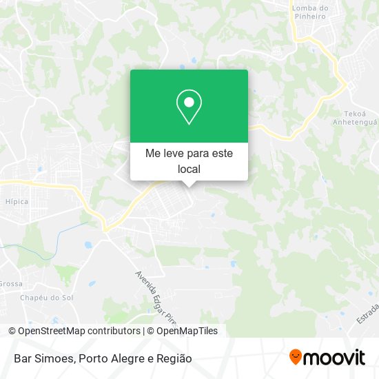 Bar Simoes mapa