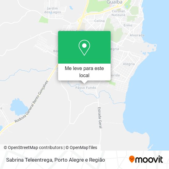 Sabrina Teleentrega mapa