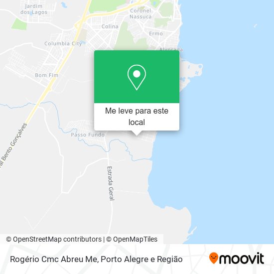Rogério Cmc Abreu Me mapa