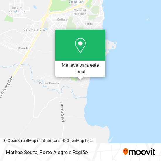 Matheo Souza mapa