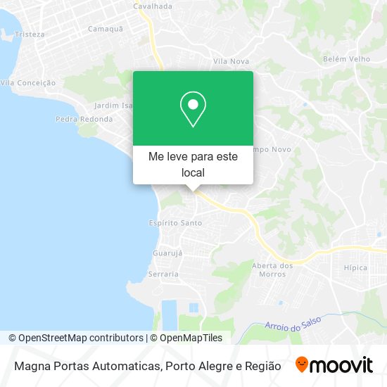 Magna Portas Automaticas mapa