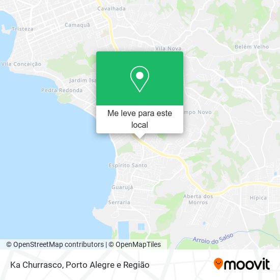 Ka Churrasco mapa