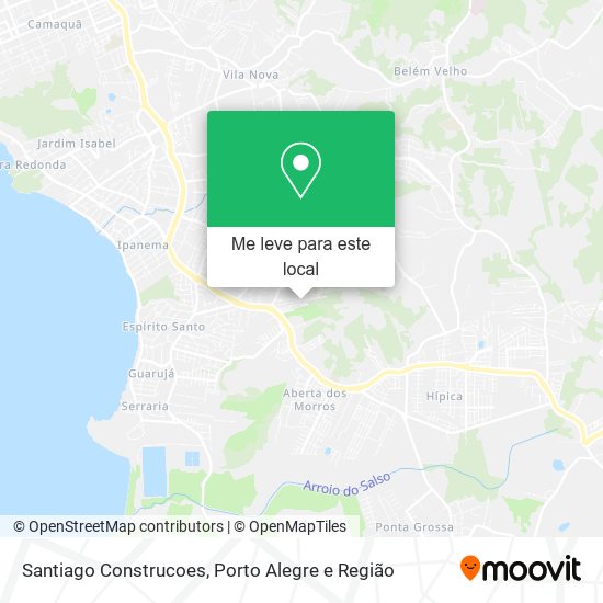 Santiago Construcoes mapa