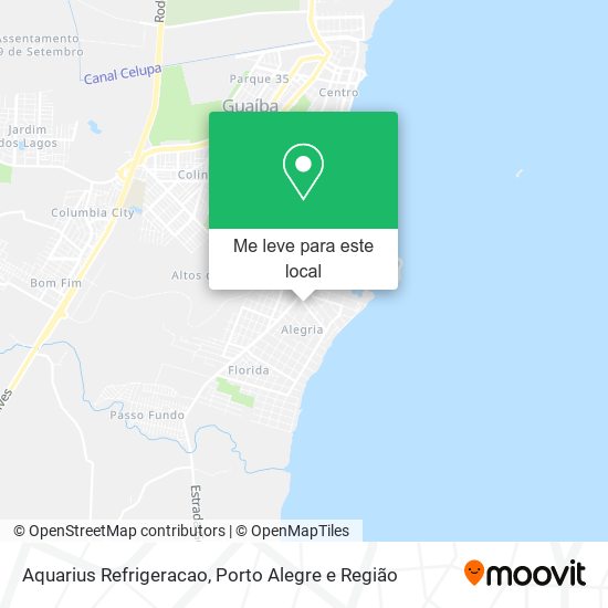 Aquarius Refrigeracao mapa