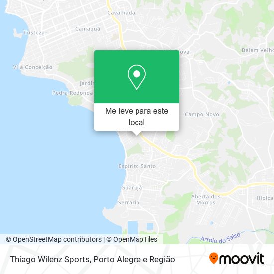 Thiago Wilenz Sports mapa