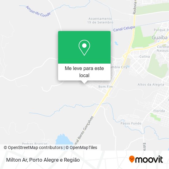 Milton Ar mapa