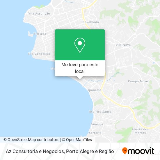 Az Consultoria e Negocios mapa