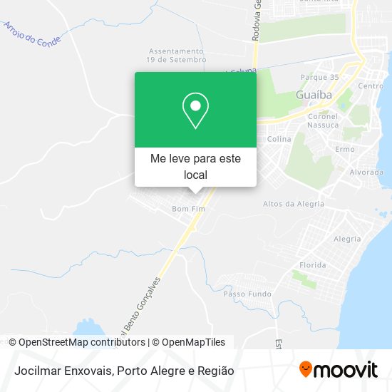 Jocilmar Enxovais mapa