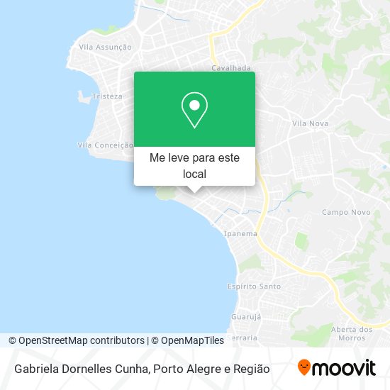 Gabriela Dornelles Cunha mapa