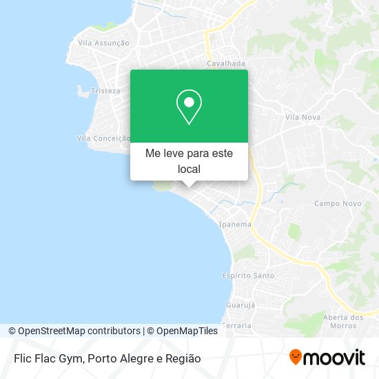 Flic Flac Gym mapa