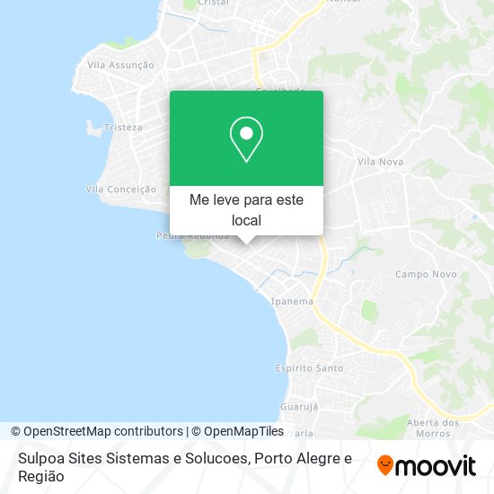 Sulpoa Sites Sistemas e Solucoes mapa