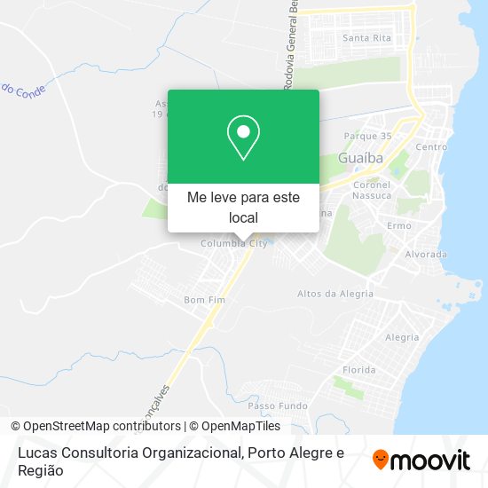 Lucas Consultoria Organizacional mapa