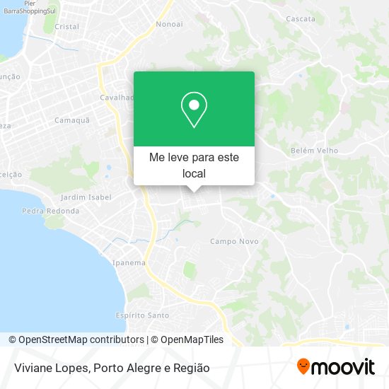 Viviane Lopes mapa