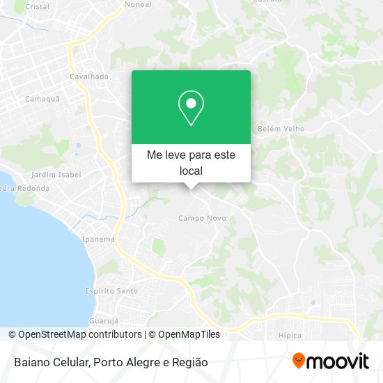 Baiano Celular mapa