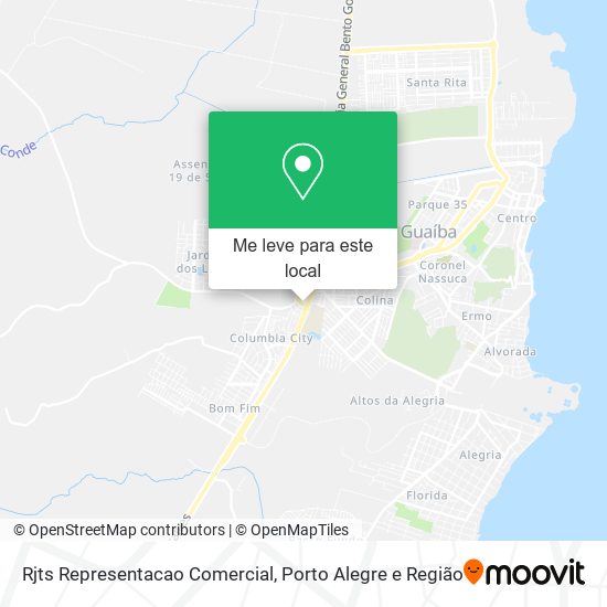 Rjts Representacao Comercial mapa