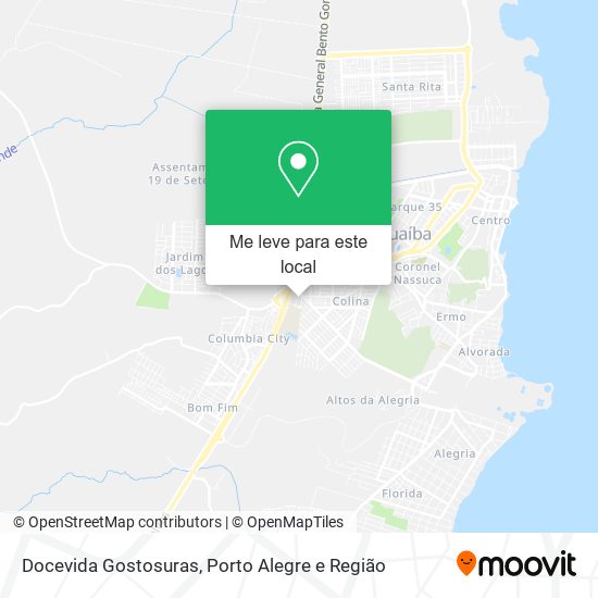 Docevida Gostosuras mapa