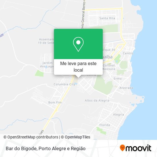 Bar do Bigode mapa