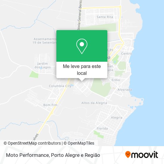 Moto Performance mapa