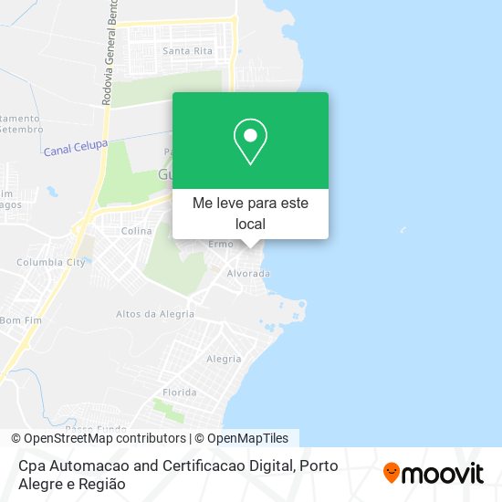 Cpa Automacao and Certificacao Digital mapa