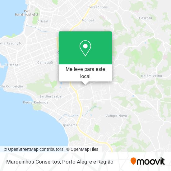 Marquinhos Consertos mapa