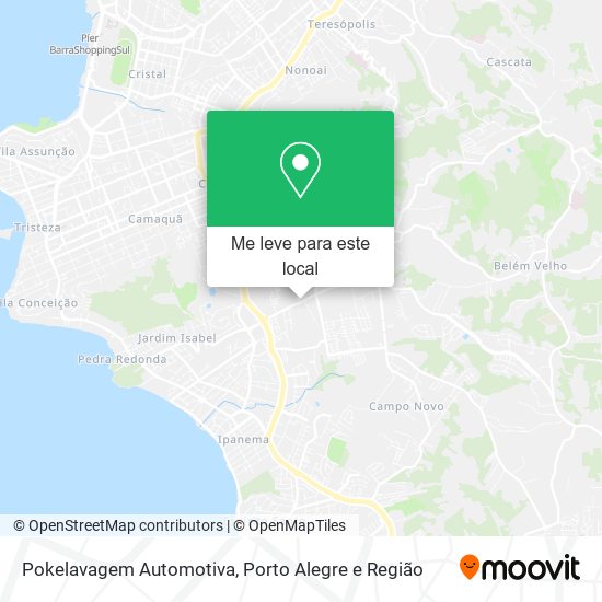 Pokelavagem Automotiva mapa