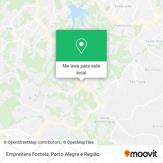 Empreitera Fontela mapa