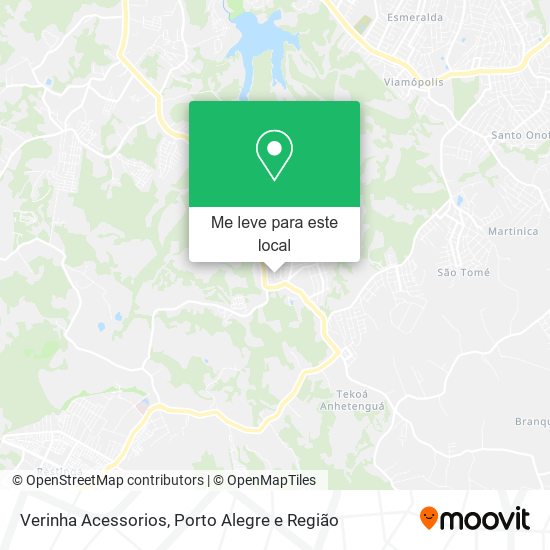 Verinha Acessorios mapa