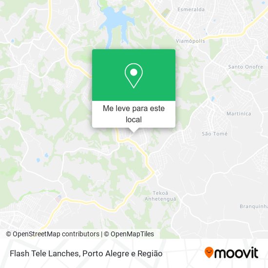 Flash Tele Lanches mapa