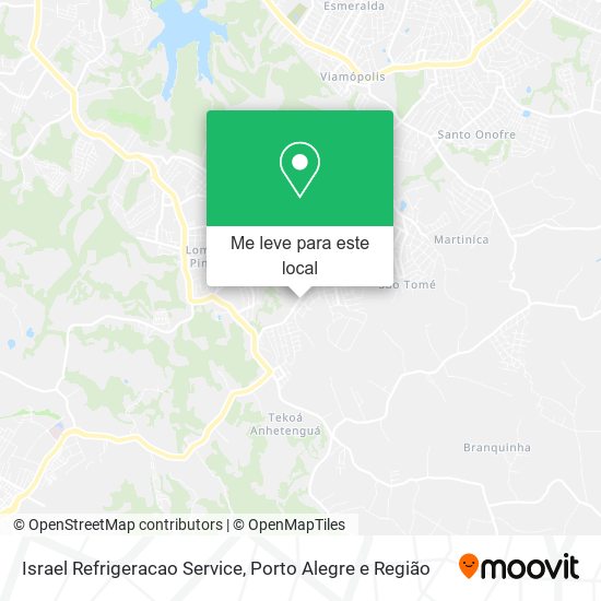 Israel Refrigeracao Service mapa