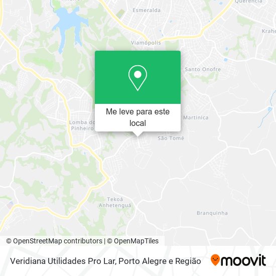 Veridiana Utilidades Pro Lar mapa