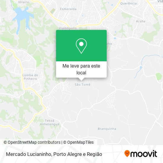 Mercado Lucianinho mapa