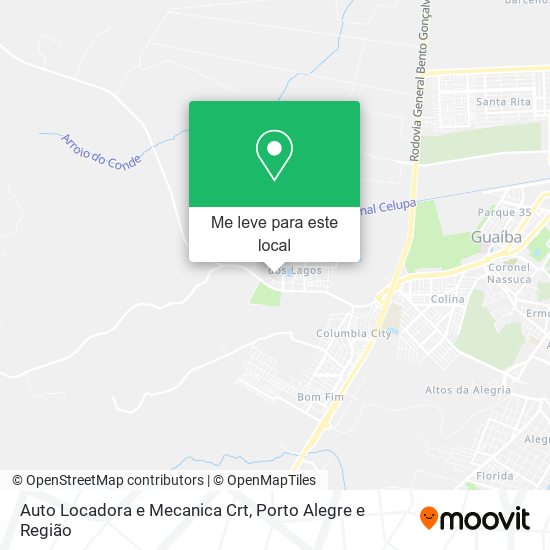 Auto Locadora e Mecanica Crt mapa