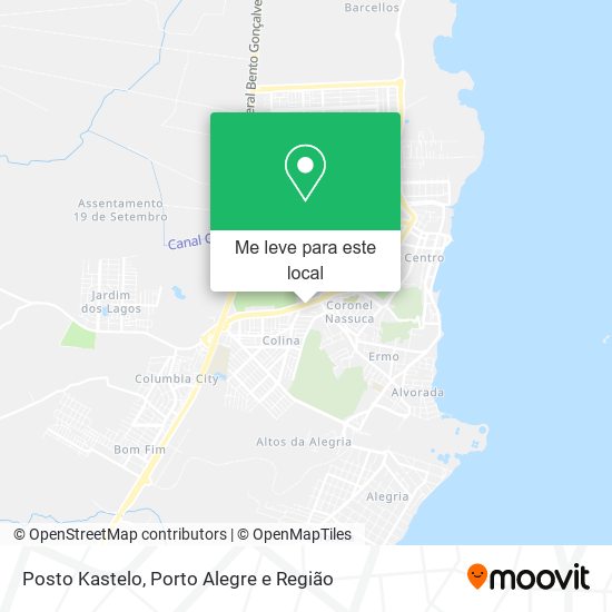 Posto Kastelo mapa