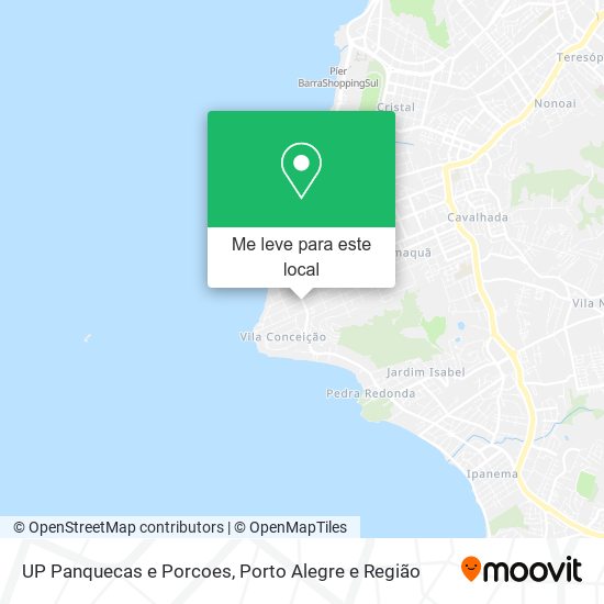 UP Panquecas e Porcoes mapa